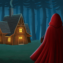 Le Petit Chaperon rouge: Concept Art: introducción al diseño de escenarios. Un proyecto de Concept Art, Ilustración tradicional y Bocetado de Núria Rifà Bonells - 24.10.2018