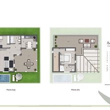 Planos de venta 2D Isla Baleares. Architecture, Graphic Design, and Traditional illustration project by Alberto Talens - 10.06.2018