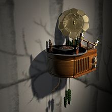 Cockoo Clock. 3D projeto de Juanita rubio - 03.02.2015