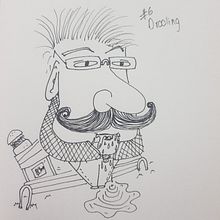 Inktober 2018 . Een project van  Tekening y Traditionele illustratie van Joshebeth Ortega - 07.10.2018