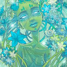 Nature. Un proyecto de Diseño de personajes, Diseño editorial, Ilustración tradicional e Ilustración digital de Juls Benot - 25.09.2018