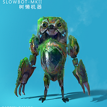 Slobot 2.0. Un proyecto de Concept Art de Gabriel Ramos - 08.08.2017