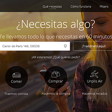 Unplis web. Projekt z dziedziny UX / UI użytkownika Carlos Fernández Martínez - 01.09.2015