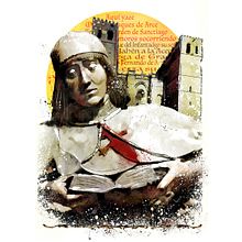 El Doncel de Sigüenza. Concept Art, Artistic Drawing, Graphic Design, Traditional illustration, Digital Illustration, and Photo Retouching project by Kike Lucas Abreu - 10.09.2018