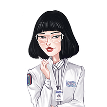 Maniac. Dra. Azumi Fujita. Ilustración . % Paloma G tarafından hazırlanan Konsept Sanatı, Çizim, Karakter Tasarımı, Geleneksel illüstras, Ve on projesi - 10.09.2018