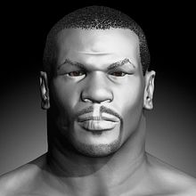 Modelado realista con ZBrush: Mike Tyson. 3D Animation, Character Animation, and 3D Modeling project by Rojo Azahar SL - 10.22.2018