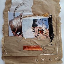Habitando culturas. Una isla en el Atlántico. Een project van Craft, Borduurwerk, Collage, Traditionele illustratie y Schilderij van Sandra Vanessa Rodriguez - 10.10.2018