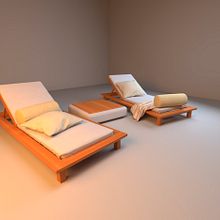 Mobiliario 3D. 3D, Architecture, Interior Architecture, Design, Lighting Design, Interior Design, Furniture Design, Making, Product Design, 3D Modeling, and Photo Retouching project by Adrián Pérez Berrocal - 10.10.2018