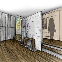 Vestidor. Interior Architecture project by Mario Nuñez - 02.10.2018