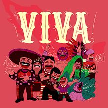 ¡VIVA MÉXICO!. Un progetto di Design e Illustrazione tradizionale di Sydne Bishop - 11.10.2018