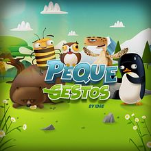Pequegestos. Vector Illustration project by Juan Rueda - 10.12.2018