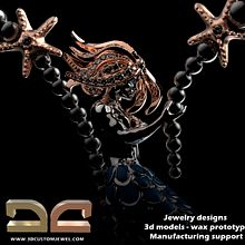 Mermaid necklace. Un proyecto de Diseño de jo y as de Diego Aramburu - 12.10.2018