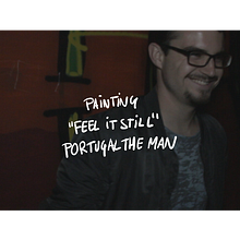 Painting "Feel it Still". Animation, Drawing, and Video project by Rubén Cañizares Jiménez - 10.13.2018