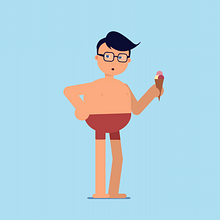 Mi Proyecto del curso: Animación y diseño de personajes en After Effects. 2D Animation, and Traditional illustration project by Denisse Hakim - 10.13.2018