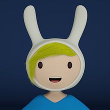 fiona hora de aventura. 3D, Desenho, Design de personagens, e Design de personagens 3D projeto de Marcos Rocke Vargas - 14.10.2018