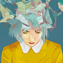 ·Holding·. Traditional illustration, Digital Illustration, and Vector Illustration project by Daniel Caballero - 12.27.2014