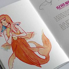 Mermay artbook. Un progetto di Disegno artistico, Illustrazione tradizionale e Illustrazione digitale di Esther Encinas - 14.10.2018