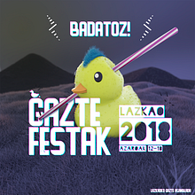 Gazte Festak. 3D, and Graphic Design project by Aitor Gonzalez Galarraga - 10.15.2018