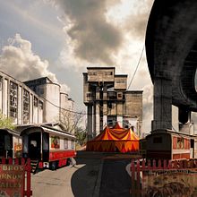 Japanese Ghost Garden. Matte Painting with Photoshop and After Effects.. Un projet de Animation 2D de Anna Solanilla Roselló - 15.10.2018