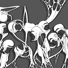 Nightmares. Traditional illustration, and Digital Illustration project by Estefania Nia - 01.04.2017