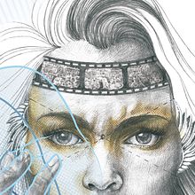 Alice Guy Blanche - Principia Magazine. Drawing, Traditional illustration, and Digital Illustration project by Belén Moreno - 10.16.2018