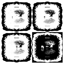 The Seasons. Un proyecto de Ilustración digital de Chema Mrua - 16.04.2020