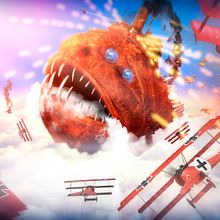 (MATTE PAINTING) Abisal Attack!. Digital Illustration project by Sergio López Gómez - 03.24.2017