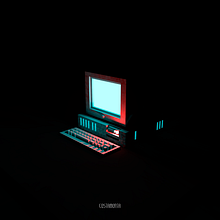 " Windows 98". 3D, Fine Arts, Concept Art, Creativit, Design, Graphic Design, Traditional illustration, Digital Illustration, 3D Modeling, and Video Games project by Mabi Tunez Parra - 08.23.2018