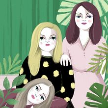 Sharp Objects - Heridas abiertas. Un proyecto de Bellas Artes, Dibujo, Diseño de personajes, Ilustración tradicional e Ilustración digital de Irene Bofill García - 17.10.2018