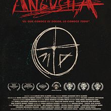 Poster for "Angustia" la película. Film, Design, and Graphic Design project by Isaac Vasquez - 10.17.2018