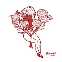 Menstruación Ilustración. Un progetto di Illustrazione digitale di Una Ramona - 02.10.2018