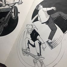 Inktober #7. Drawing, and Traditional illustration project by Fran Amaro - 10.18.2018
