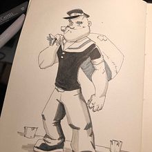Inktober #9. Drawing, and Traditional illustration project by Fran Amaro - 10.09.2018