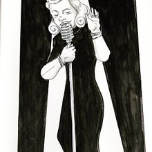 Inktober #15. Drawing, and Traditional illustration project by Fran Amaro - 10.15.2018