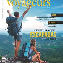Cubierta revista "The Voyageurs" Ein Projekt aus dem Bereich Verlagsdesign und Grafikdesign von Leticia Platero Suárez - 18.10.2018