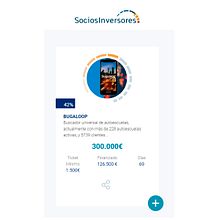 Web SociosInversores.com. Cop, writing, Web Design, Marketing, Digital Marketing, and UX / UI project by Gracia Gutiérrez - 06.16.2018