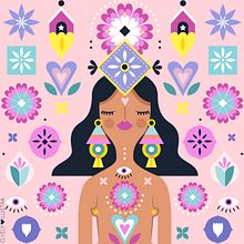 Ilustración con iconos. Een project van Traditionele illustratie van Ely Ely Ilustra - 19.10.2018