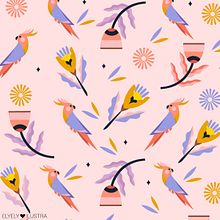 Patterns. Un proyecto de Pattern Design e Ilustración tradicional de Ely Ely Ilustra - 19.10.2018