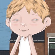 Billy Elliot. Drawing, Traditional illustration, and Digital Illustration project by Ruth del Águila Fernández - 10.20.2018