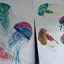 Mi Proyecto del curso: Técnicas modernas de Acuarela. Ilustração tradicional projeto de Mariana Bolzi - 20.10.2018