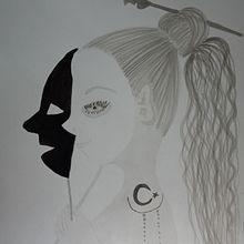 Máscaras entintas / Introducción a la ilustración con tinta china Ein Projekt aus dem Bereich Traditionelle Illustration von San Dra - 21.10.2018
