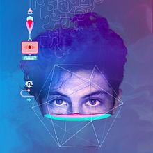 Digital Collage X Domestika. Een project van Collage,  Ontwerp y Traditionele illustratie van Gabriel Suchowolski · microbians - 21.10.2018
