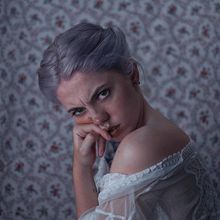 Mi Proyecto del curso: Autorretrato fotográfico artístico  -- Lilac--. Projekt z dziedziny Fotografia portretowa użytkownika Raquel Botas - 04.10.2018