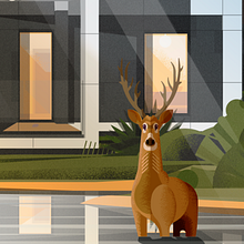 Trabajo Nº3 para portafolio. . Architecture, Digital Illustration, Vector Illustration, L, and scape Architecture project by Sergio Picazo Ferro - 10.22.2018