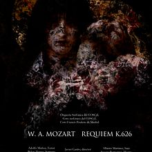 Cartel Concierto Mozart. Un projet de Conception d'affiches de Carlos de Luis Araújo - 22.06.2018
