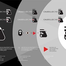 Caudillo cine. Branding. Br, ing & Identit project by Hernán Berdichevsky - 10.22.2017