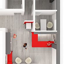 Reforma Gym 24 Hrs.. Een project van Architectuur, Interactief ontwerp e Interieurontwerp van Carlos Moreno - 22.03.2018
