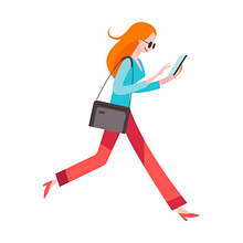 Ilustraciones personajes para we co-working Ein Projekt aus dem Bereich Vektorillustration von Jesús Sanz - 22.10.2018