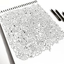 Doodle! . Traditional illustration, and Vector Illustration project by Edu Morente - 10.23.2018