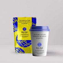 ¡Te Invito un Café! Mati-Kali Agencia Creativa . Graphic Design project by Tonatzin Ramirez - 10.22.2018